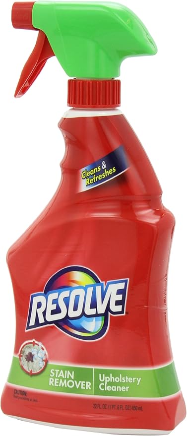 Resolve Carpet_Cleaner Multi-Fabric_Cleaner and Upholstery Stain Remover, Carpet Cleaner Spray, 22 fl oz (Pack of 2)