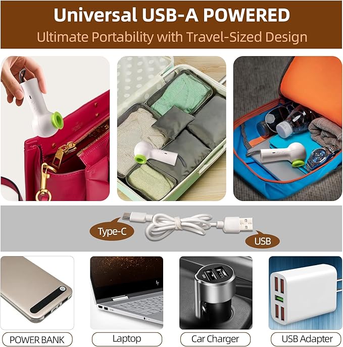 15 Pack Vacuum Seal Bags with Wireless Rechargeable Electric Pump,Vacuum Storage Bags with LED Light(5L+5M+5S),Travel Vacuum Bags for Luggage,Space Saver for Clothes & Clothing Travel