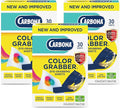 Carbona Color Grabber™ | Protects Laundry from Color Runs or Bleeds | Mix Whites & Colors | in-Wash Dye Grabbing Sheets | 30 Count Per Box, 3 Pack