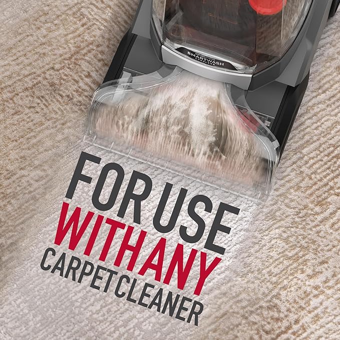 Hoover PowerScrub Elite Pet Upright Carpet Cleaner Machine, Lightweight Deep Cleaning Shampooer Machine with Pet Tool and Hose, Pair Carpet Cleaner Solution (Pack of 2)
