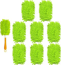 Reusable Duster Refill Compatible with Swiffer Hand Duster - 360 Heavy Duty Duster Refill - Microfiber Ceiling Fan Duster for Swiffer Dusters Extended Handle, 8 Pack (Handle is Not Included)