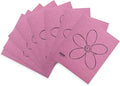Skoy Cloth, 8-Pack Versatile Swedish Dishcloths for Kitchen and Household Use, Reusable Cleaning Cloths, Planet-Friendly, Dishwasher and Dryer-Safe, Pink