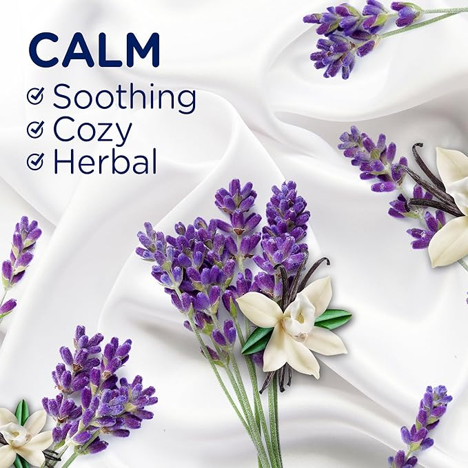 Downy Calm In-Wash Laundry Scent Booster Beads, Soothing Lavender and Vanilla Bean scent, 12.2 OZ, laundry scent beads, Long-lasting Freshness (Packaging May Vary)