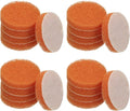 Power Scrub Pads, Scrubbing Pads 2000 Grits Scouring Discs - Fitting for (Home Kitchen Cleaning - Drill Attachment - Scrubber Replacement) 20 Pcs & 2 Inch & Orange