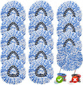 14 Pack Spin Mop Replacement Heads, Only Fit for RinseClean 2-Tank System, 100% Microfiber Spin Mop Refill Head,Spinning Mop Head Replacement for Floor Cleaning