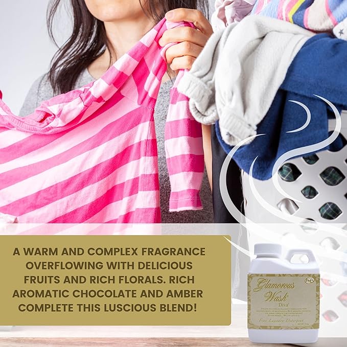 Worldwide Nutrition Bundle Compatible with Tyler Glamorous Wash Diva Laundry Liquid Detergent - Hand and Machine Washable Diva Laundry Detergent - 112g (4 Oz) Detergent with Keychain