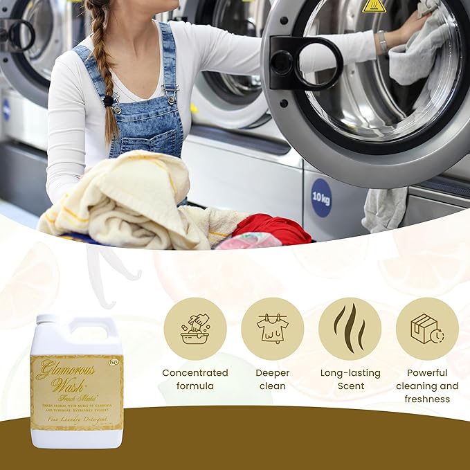 Worldwide Nutrition Bundle Compatible with Tyler Glamorous Wash French Market Scent Fine Laundry Liquid Detergent - Luxury Liquid Laundry Detergent - 907g (32 Fl Oz) Container with Keychain
