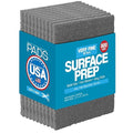 6" X 9" Non-Woven Grey Scuff Pads for Paint Prep, Very Fine Finishing Pads for Wood, Metal, Smoothing Surfaces Before Final Finish, Oxidation Removal, Restore Shine - 800 Grit - 10 Pack (Gray)