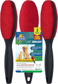 Twinko Max Lint Brush, Lint Remover, Pet Hair Remover, Clothes Brush, Magic Lint Remover Brush, Sheet and Carpet Cleaning Brush, 2-Sided and Reusable, No Need Lint Roller Refill.