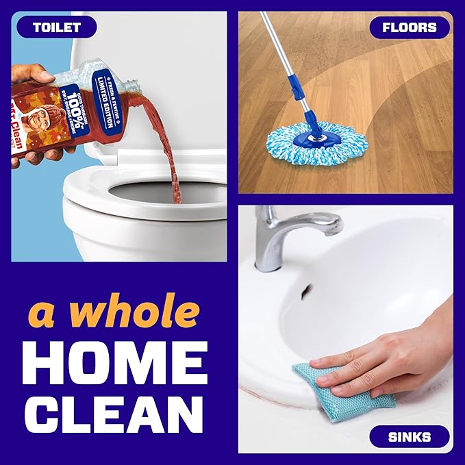 Mr. Clean All Purpose Cleaner, Cleaning Liquid, Spiced Harvest, 41oz