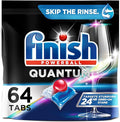 Finish - Quantum - 64ct - Dishwasher Detergent - Powerball - Ultimate Clean & Shine - Dishwashing Tablets - Dish Tabs
