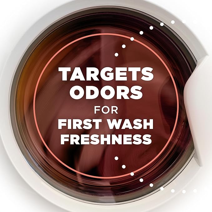 ARM & HAMMER Light In-Wash Scent Booster,No Heavy Perfumes,No Dyes,No-Parabens,Peony Blossom Scent,24 Oz,(Pack of 6)