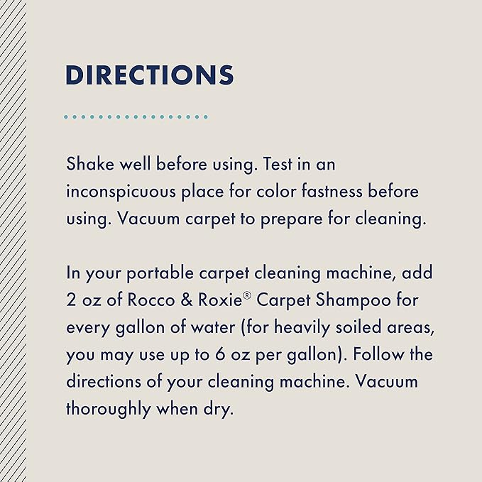 Rocco & Roxie Pet Stain & Odor Carpet Cleaning Bundle