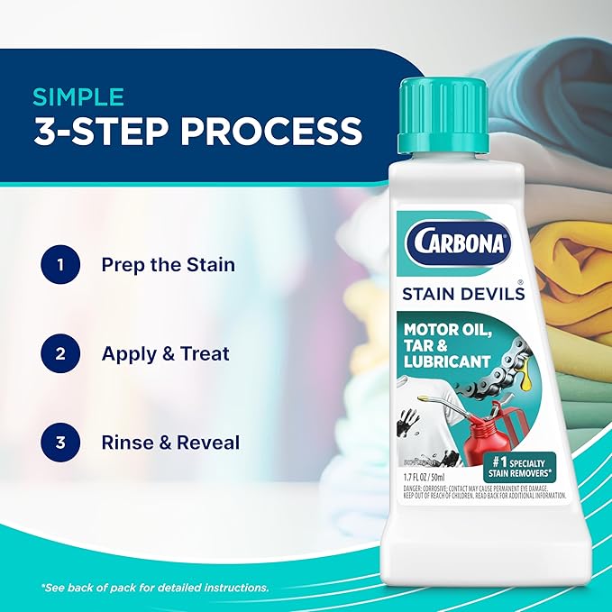 Carbona Stain Devils #7 Motor Oil & Lubricant - 1.7 oz