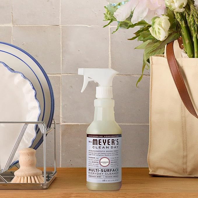 MRS. MEYER'S CLEAN DAY All-Purpose Cleaner Spray, Lavender, 16 fl. oz