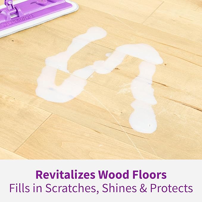 Rejuvenate Professional Wood Floor Restorer Fills Scratches, Shines And Protects Wood Flooring For A High Gloss Shine, 32 Ounces