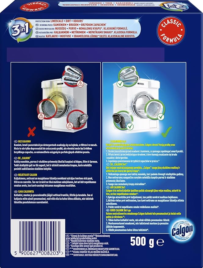 Calgon Anti-Limescale 4 in 1 Powder 500 g