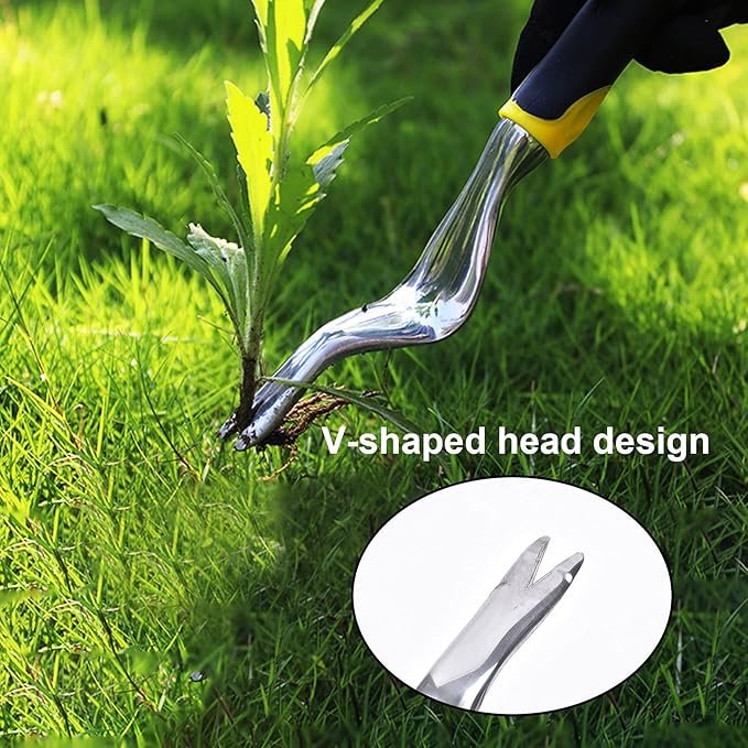 Hand Weed Puller Tool,Manual Weeding Tool for Garden, Garden Tools for Gardening，Weed Removal and Farmland Transplantation Tool，Gardening Gifts for Women Men