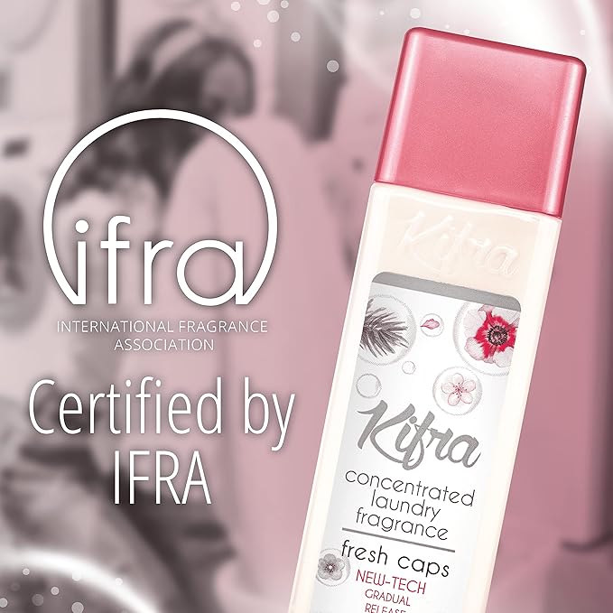 KIFRA FRESH CAPS Concentrated Laundry Fragrance 6.76 Fl Oz 200ml 80 Washing Cycles
