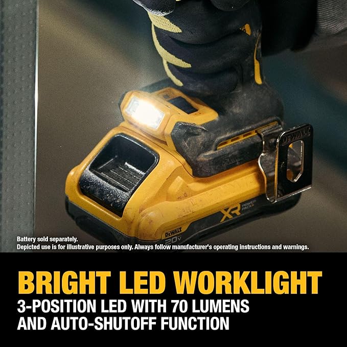 DEWALT 20V MAX XR® Brushless Cordless 1/2 in. Hammer Drill (Tool Only) (DCD806B)