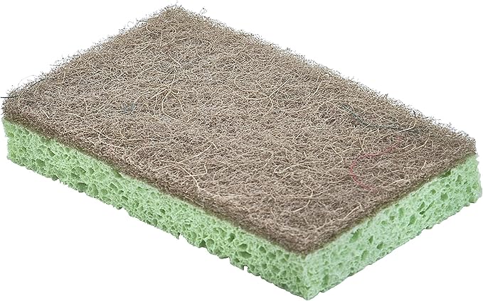 Superio Non-Scratch Cellulose Sponge (3-Pack) (Green)