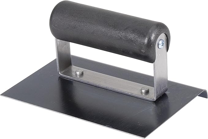 MARSHALLTOWN QLT Blue Steel Hand Edgers, Plastic Handle Material, 152mm Length, 76mm Width, 3mm Radius, 10mm Lip, CE550BP