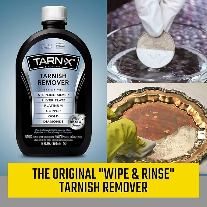 Tarn-X Tarnish Remover, 12 Ounce Bottle (Packaging May Vary) (Pack of 2)