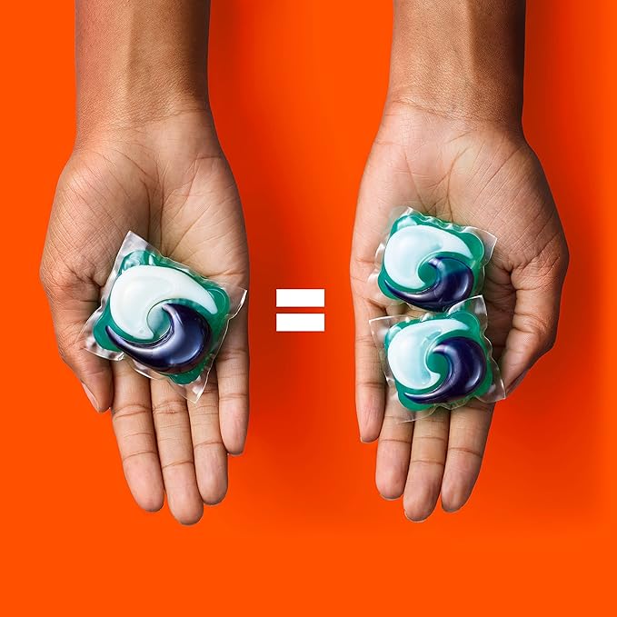 Tide Power Pods Sport Laundry Detergent Pacs, 25 Count, Advanced Sweat + Stain Fighter