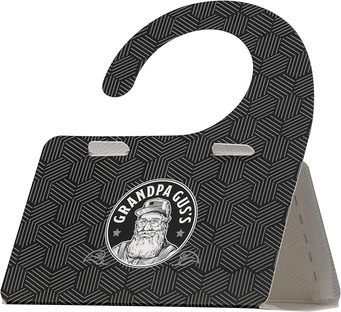 Grandpa Gus's Clothes Moth Traps, Potent Pheromone Sticky Glue Traps for Case-Making and Web Spinning Moths, Moths Repellent for Clothing, Closets & Carpets, Pack of 6