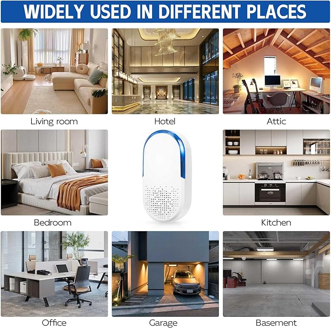 Ultrasonic Pest Repeller Plug in Mouse Rodent Mice Rat Mosquito Spider Roach Repellent Indoor Ultrasound Bug Insect Repellent for Home Basement Attic Garage, Electronic Plug in Pest Control (6)