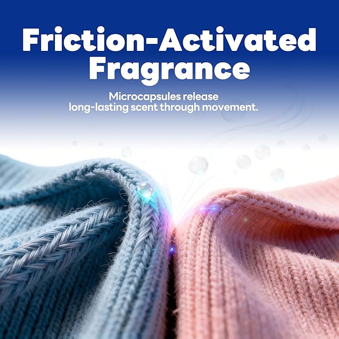 Laundry Fragrance Booster, Lavender Scent, In-Wash Scent Beads for Washer, Compatible with All Machines, Easy-to-Use Laundry Additive