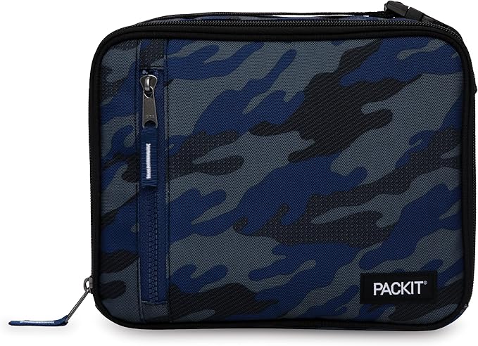PackIt, Lunch Box Freezable Sporty Camo Navy