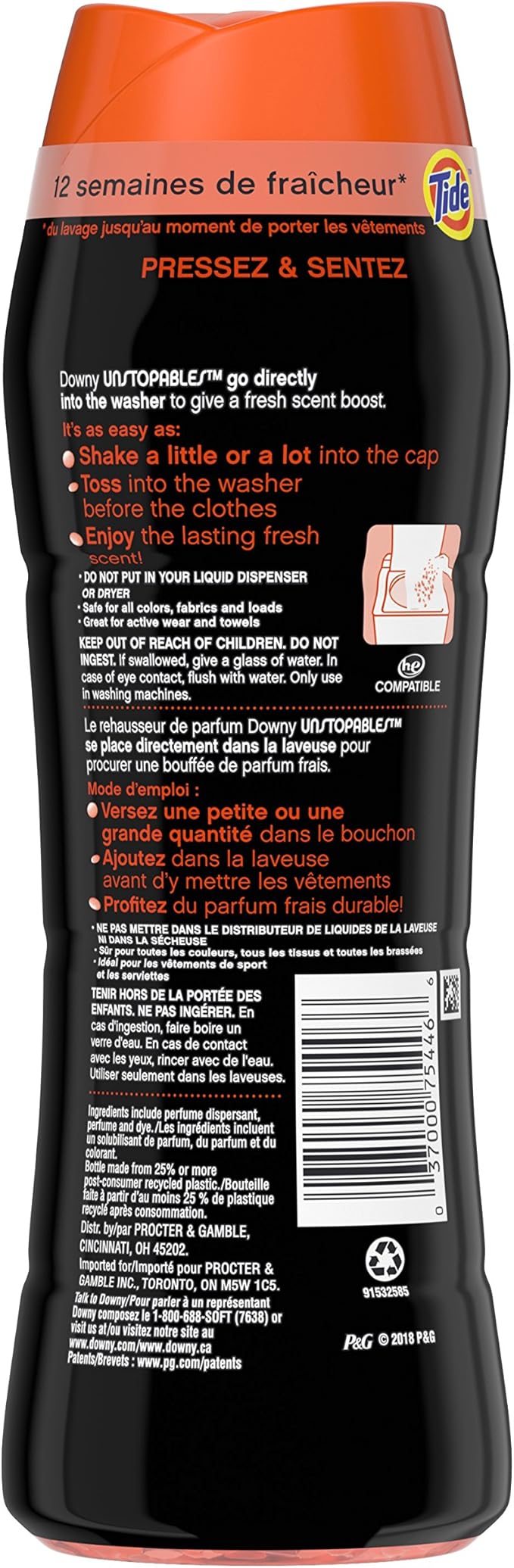 Unstopables in-Wash Original Scent Booster Beads - 10.0oz