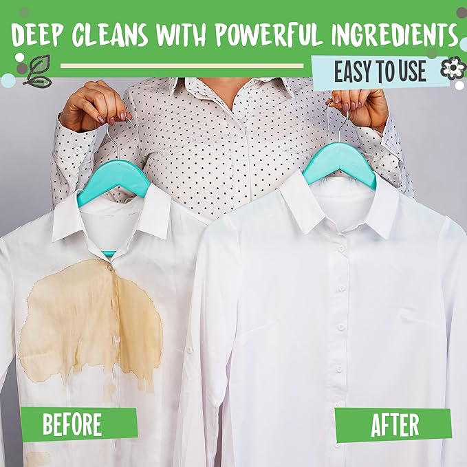 Eco Laundry Sheets Detergent - Unscented 3Pack 240Loads - Zero Plastic Packaging - Travel Laundry Detergent - 120 Sheets