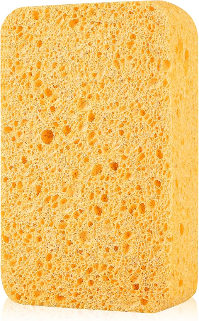 Large Sponge Non-Scratch, Car Wash Sponge, Super Absorbent Heavy Duty Large Sponges for Cleaning Home/Kitchen/Boat Bail & Car Washing (5.71x3.54x1.38 Inch)