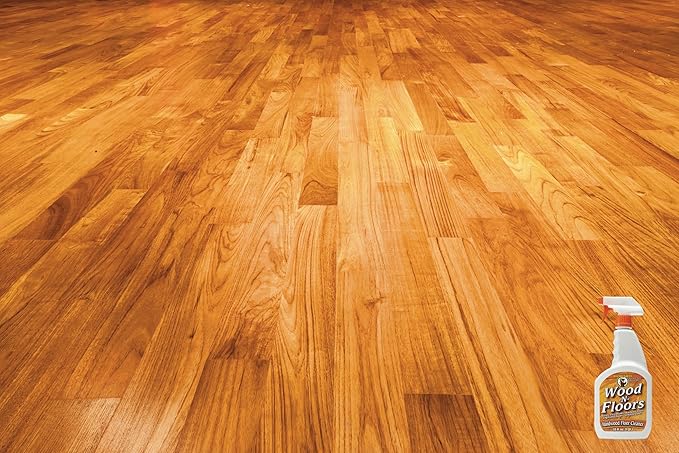 HOWARD Products Wood-N-Floors Hardwood Floor Cleaner for Hardwood, Laminate, and Engineered Surfaces, Wood Floor Cleaner Spray for Luxury Vinyl Plank LVP