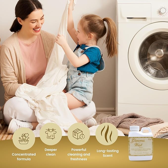 Tyler Glamorous Wash Laundry Liquid Detergent - Hand & Machine Washable, 112g (4 Oz), Multi-Purpose Key Chain