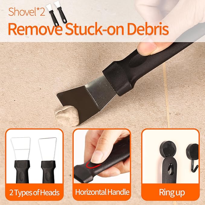 19 Pcs Small Crevice Cleaning Brush Set, Groove Gap Cleaning Tool for Cleaning Kitchen, Bathroom, Corner, Sink, Door, Blinds, Faucets, Window Track,Cup