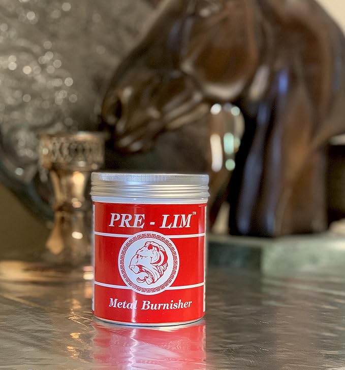 R e n a i s s a n c e Wax Polish & Pre Lim Surface Cleaner Set - 65ml Jewelry Cleaner Restoration of Silver Gold Brass Copper-Metal Polish & Car Polish Microcrystalline Wax, Polishing Compound & Ebook