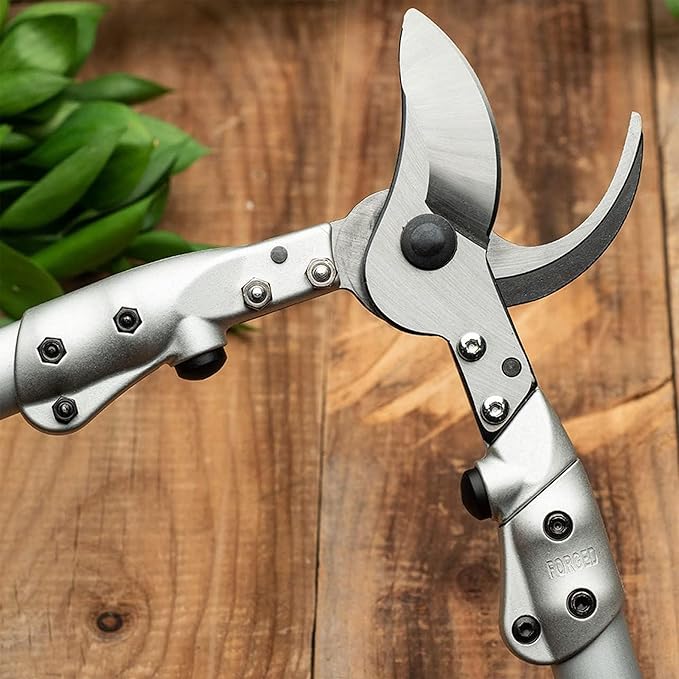 24” Tree Trimmer - Forged Steel Blades with 1.6” Cutting Capacity - Loppers for Tree Trimming Heavy Duty Branch Cutter Pruners - Hand Garden Tools for Gardening by Kings County Tools