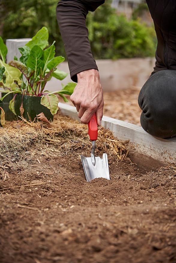 Corona Tools Premium Stainless Steel ComfortGEL Garden Trowel – 13-1/2-Inch Heavy-Duty Hand Trowel for Digging, Planting & Transplanting
