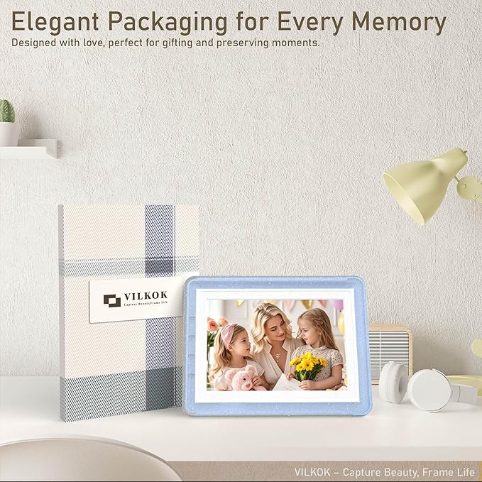 5x7 Picture Frame, Clear Acrylic Photo Frame with White Mat for 4x6 Photos, One-Piece Shatterproof Tool-Free Design, UV-Resistant Waterproof Tabletop Frame for Home Office Decor with 10-Year Warranty