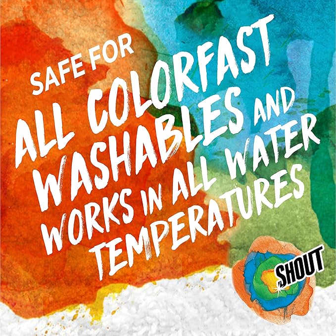 Shout Color Catcher Sheets for Laundry, Allow Mixed Washes, Prevent Color Runs and Maintain Original Clothing, 24 Count (Pack of 12)