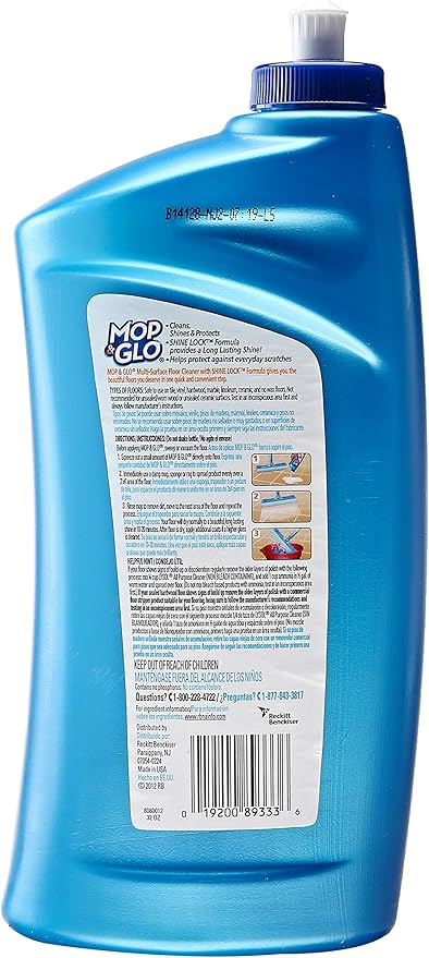Mop & Glo Multi-Surface Floor Cleaner, 32 oz