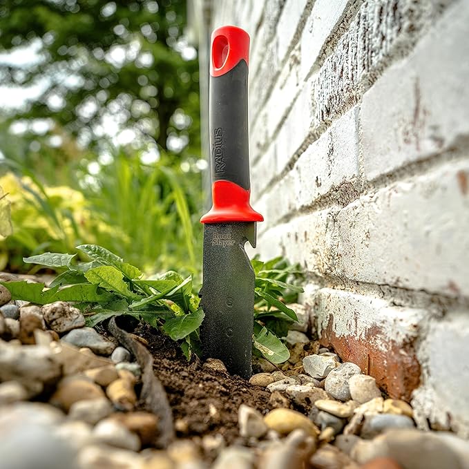Root Slayer 17211, Soil Knife with Holster, Original Red