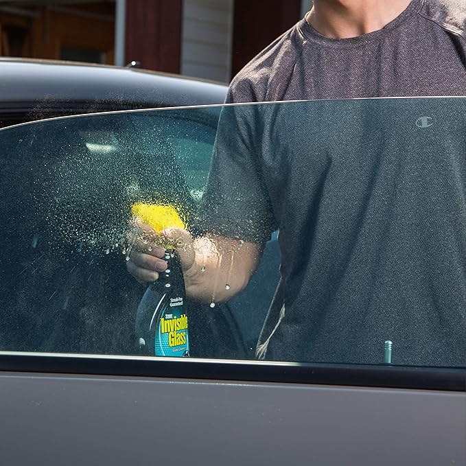 Invisible Glass 92163-4PK Premium Glass Cleaner Spray for Car Windshields and Windows – Automotive and Home Window Cleaner – Streak-Free, Ammonia-Free, Tint-Safe – 16 fl oz (Pack of 4)