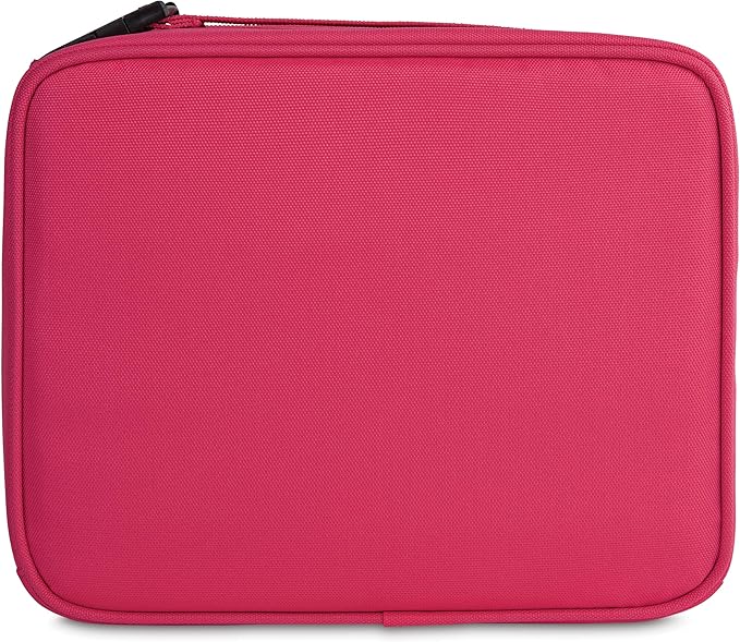 PackIt Freezable Classic Lunch Box, Magenta, Built with EcoFreeze Technology, Collapsible, Reusable, Zip Closure With Zip Front Pocket and Buckle Handle, Designed for Fresh Lunch On the Go