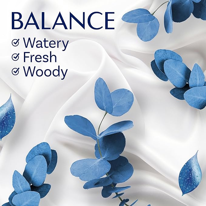 Downy Infusions In-Wash Laundry Scent Booster Beads, BALANCE, Crisp Rain and Blue Eucalyptus, 13.4 oz