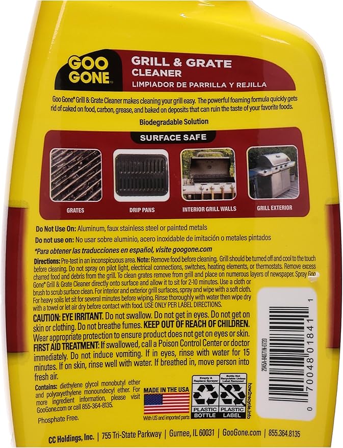 Goo Gone Grill and Grate Cleaner - 24 oz.