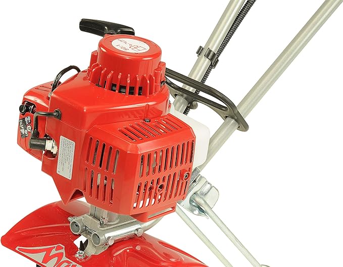 Mantis 7924 2-Cycle Plus Tiller/Cultivator with FastStart Technology for 75% Easier Starts, Red